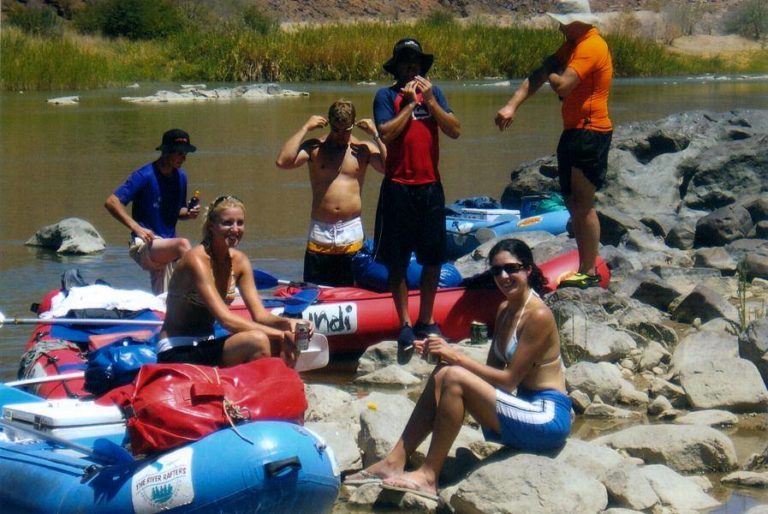 Awesome experience with the NY Party on the Orange River canoeing